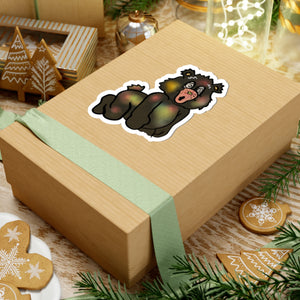Dizzy Bear Kiss-Cut Sticker