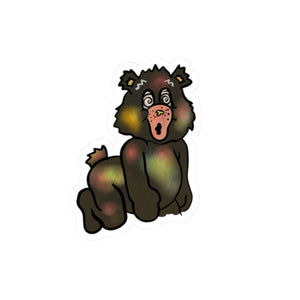 Dizzy Bear Kiss-Cut Sticker