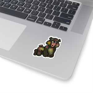 Dizzy Bear Kiss-Cut Sticker