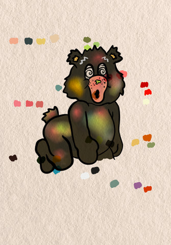 Zoinks! - Dizzy Moody Bear Swatched